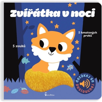 Zvířátka v noci - zvukové leporelo