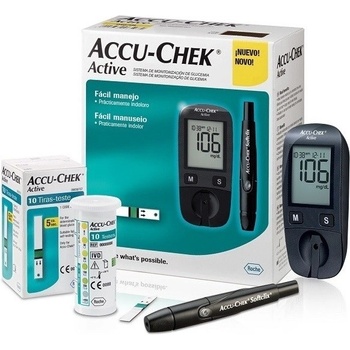 Accu-Chek Active Kit glukomer + príslušenstvo
