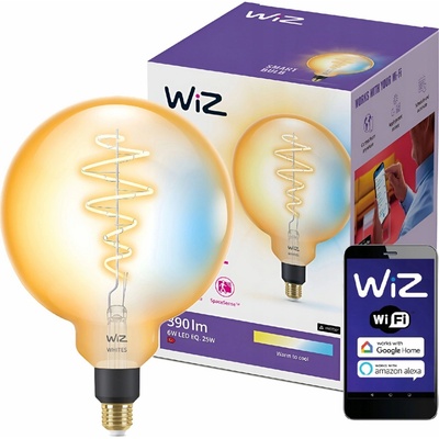 WiZ 871869978683001 LED EEK2021 G A G E27 6 W = 25 W ovládání přes mobilní aplikaci 1 ks