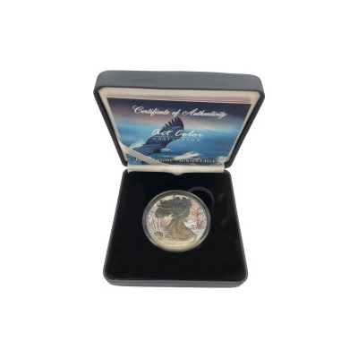 U.S. Mint stříbrná mince American Eagle Four Seasons Series Winter 2022 1 oz