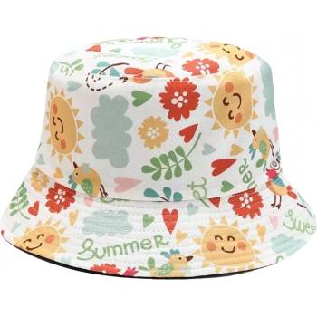 HARAHU Шапка ss-22481 - Бяла / Многоцветен kp22481 (ss-22481)