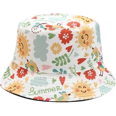 HARAHU Шапка ss-22481 - Бяла / Многоцветен kp22481 (ss-22481)