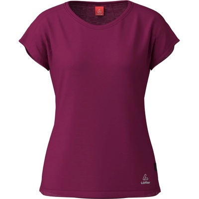 Löffler Дамско мериносово термобельо Löffler Women's Loose Shirt Merino Merino base layer - Bordeaux - размер 42 (EU) (115-1198-1715)