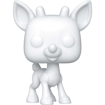 Funko Pop Rudolph The Red Nosed Reindeer Rudolph Diy White Special Edition 03 9cm