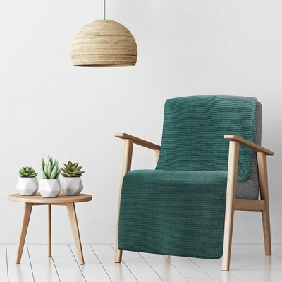 Takoy DESIGN 91 Prehoz na kreslo-deka AMBER 70x160 veľmi mäkká na dotyk so štruktúrovaným 3D vzorom z bavlneno-akrylových vlákien-HF-416447 70x160