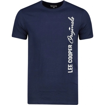 Lee Cooper pánske tričko Signature modré