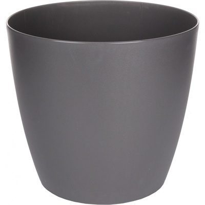 Plastkon Ella Twist N Roll Samozavlažovací květináč 30 x 26,5 cm plast antracit 4111615076