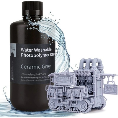 ELEGOO Water Washable Resin sivý 1 kg