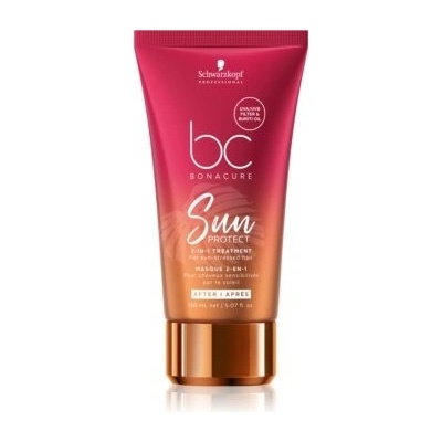 Schwarzkopf BC Bonacure Sun Protect regenerační a posilující kúra 2 v 1 150 ml