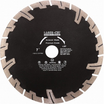 Lasercut Diamantový kotouč 180 x 22.2 x 7 mm L00124