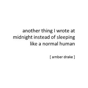 another thing I wrote at midnight instead of sleeping like a normal human | Marketa Cechurova, Amber Drake (2026)