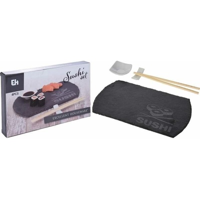 Excellent Sushi set porcelán / bridlica / bambus sada 4ks KO-210000220