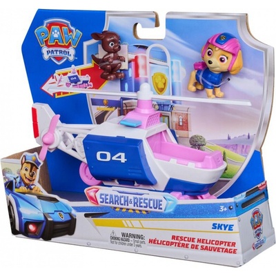Spinmaster Paw Patrol Pátrání a záchrana: Skyein záchranný vrtulník se 2 figurkami