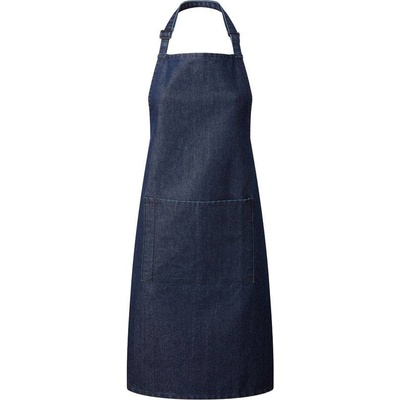 Premier PR154 Zástera na krk a vreckom na bruchu Colours modrá indigo denim