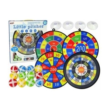 Leantoys Game Set Dart 36 cm Shield Balls on Velcro