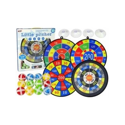 Leantoys Game Set Dart 36 cm Shield Balls on Velcro
