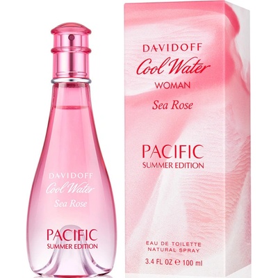 Davidoff Cool Water Pacific summer edition Sea Rose toaletná voda dámska 100 ml tester