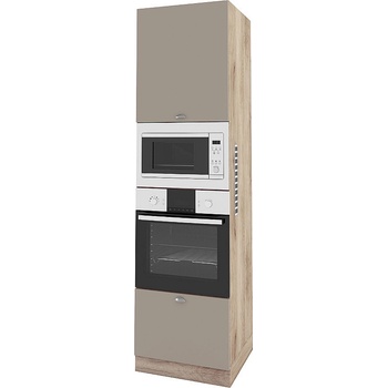 ИРИМ Колонен кухненски шкаф Сити АРФ-Капучино мат-11-48 60 см