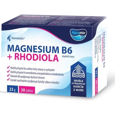 Noventis Magnesium B6 + Rhodiola 30 ks