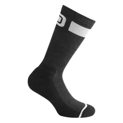 Dotout Dots ponožky dark grey melange/black