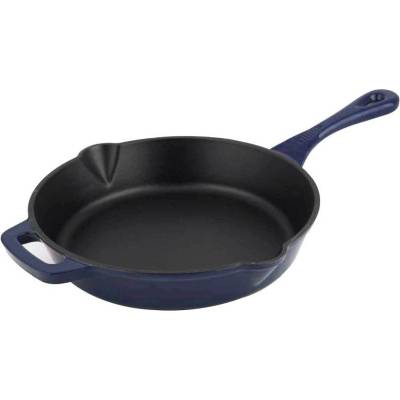 CS KOCHSYSTEME Pánev litinová se smaltovaným povrchem ALPEN 26 cm modrá CS-079673