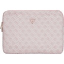 Guess PU 4G Triangle Logo Obal pro Notebook 14" - ruzová 14543222