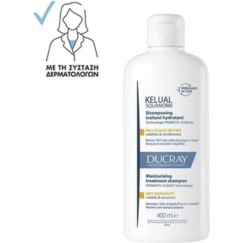 Ducray Kelual Squanorm Šampon hydratační na suché lupy 400 ml