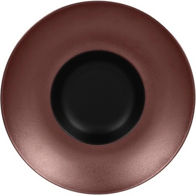 RAK Porcelain Metalfusion talíř hluboký Gourmet 26 cm černobronzový RAK-MFFDGD26BB