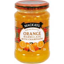 Mackays Orange Marmalade with Champagne - Pomerančová Zavařenina se šampaňským vínem 340 g