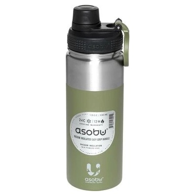 Asobu Alpine Flask Bottle Green 530 ml termofľaša