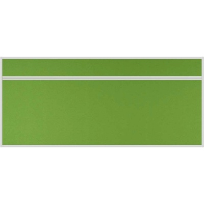 VMS VISION Stolový akustický paraván AKUSTIK ekoTAB ostrý roh 180 x 80 cm jarný zelený