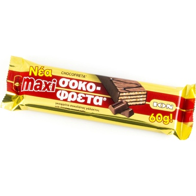 Ion Chocofreta maxi mléčné oplatky Galaktos 60 g