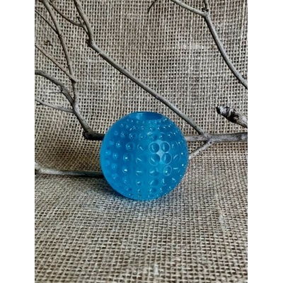 Dog Fantasy Strong míček gumový s důlky 6,3 cm