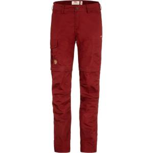 Fjällräven Дамски панталон със свалящи крачоли Fjällräven Women's Karla Pro Zip-Off Trousers - Bordeaux Red - размер 38 (110-1349-0112)