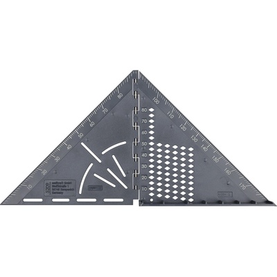 Wolfcraft Univerzální úhelník VARIO 3D, 222 mm, plast 5209000