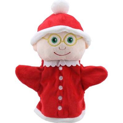 The Puppet Company Maňásek na ruku - Můj první vánoční maňásek - Paní Clausová (Mrs Claus) 31 cm