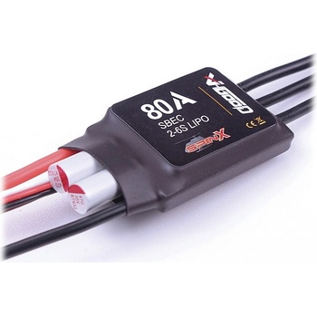 V-GOOD Regulátor otáček SpinX 80A SBEC 10A 5-8V 2-6S