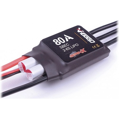 V-GOOD Regulátor otáček SpinX 80A SBEC 10A 5-8V 2-6S