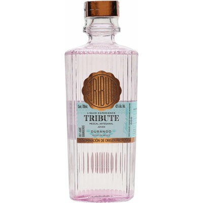 LE TRIBUTE MEZCAL DURANGO 45 % 0,7 l (čistá fľaša)