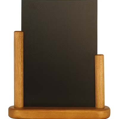 Securit Elegant Kriedová tabuľa, platforma 21 x 15 cm, teakové drevo