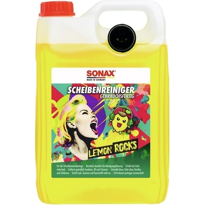 Sonax Letní náplň do ostřikovačů LEMON ROCKS s vůní citrónu 5 l