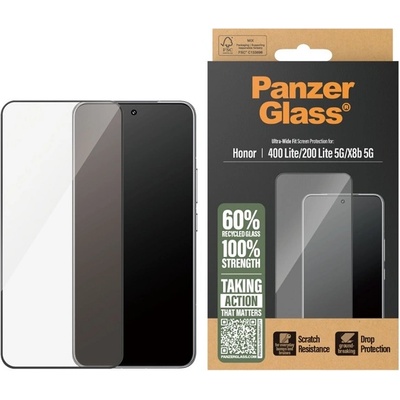 Panzer Стъклен протектор PanzerGlass - Ultra Wide Fit, Honor Lite, прозрачен (5715685028700)