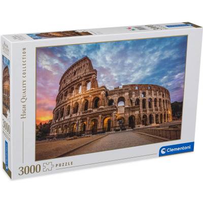 Clementoni Пъзел Clementoni от 3000 части - Колизеума на изгрев (33548)