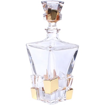 Bohemia 1845 Гарафа Bohemia 1845 Crack Gold 900ml (650457)