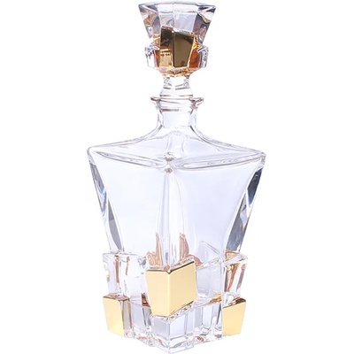 Bohemia 1845 Гарафа Bohemia 1845 Crack Gold 900ml (650457)