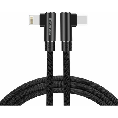 Swissten 71529900 ARCADE USB-C / Lightning, 1,2m, černý