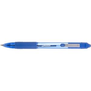 Zebra Химикалка, 0, 27 мм, с бутон, ZEBRA "Z-Grip Smooth", синя 22562 (22562)