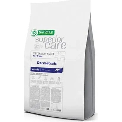 Natures P Superior care VET dermatóza pes dospělý dietetický všechny plemena losos 10 kg