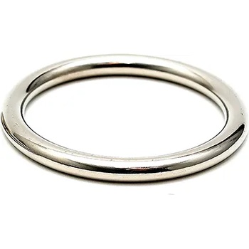 Image 1 of Rimba Solid Metal Cockring 6mm Thick 7371 55mm