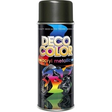 Deco Color Acryl Metallic 400 ml - čierna metalíza